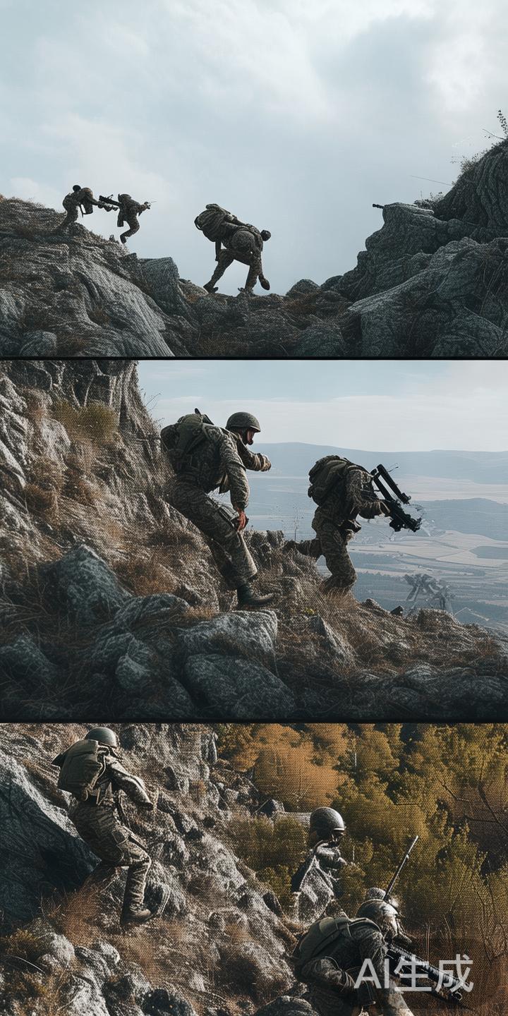 其核心在于利用地形优势，对对手施加压力，制造战术空